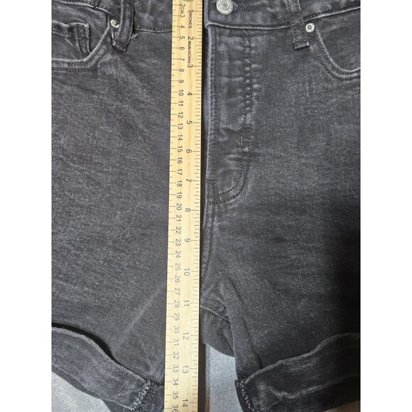 Old Navy Shorts Womens 16 High Rise O.G. Straight Secret Smooth Pockets - Picture 5 of 7